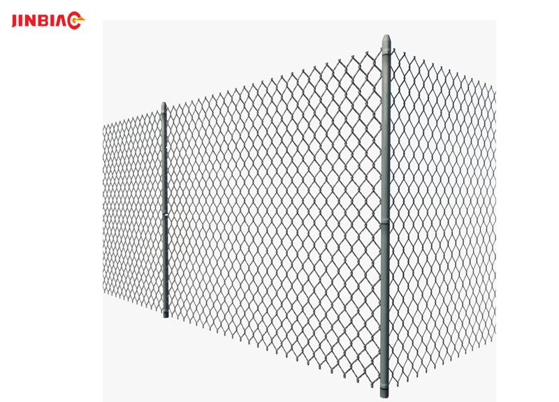 Hebei Jinbiao used chain link fence for sale galvanized chain link fence